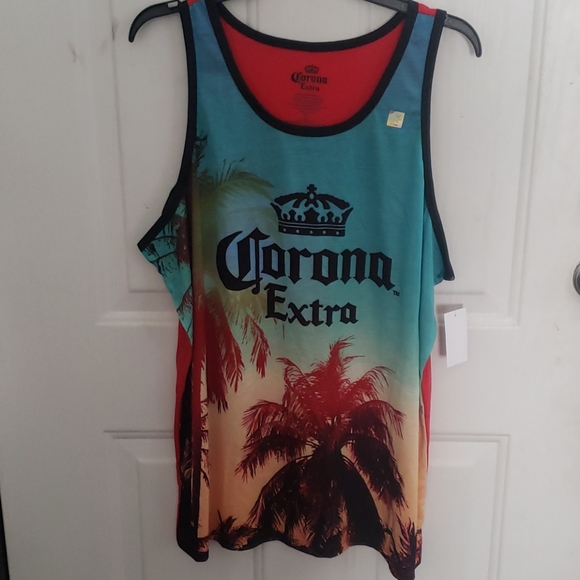 Corona Extra Palm Tank Top Men's 2xl - Picture 1 of 2